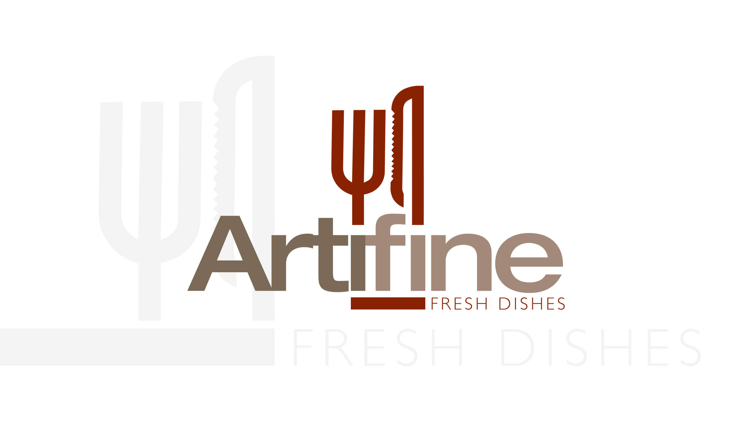 food logo design artifine