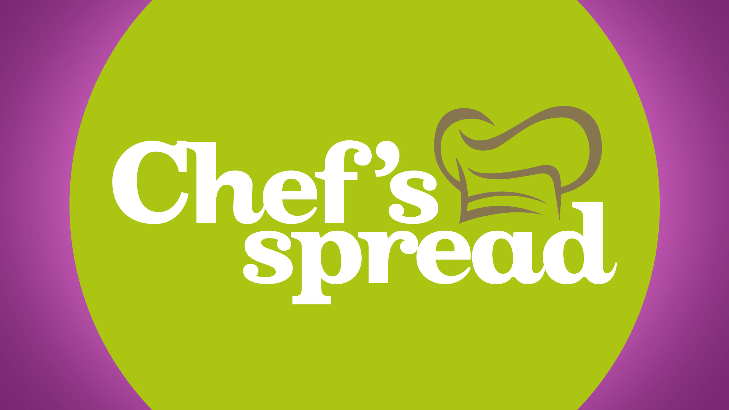 trendy food logo chef's spread